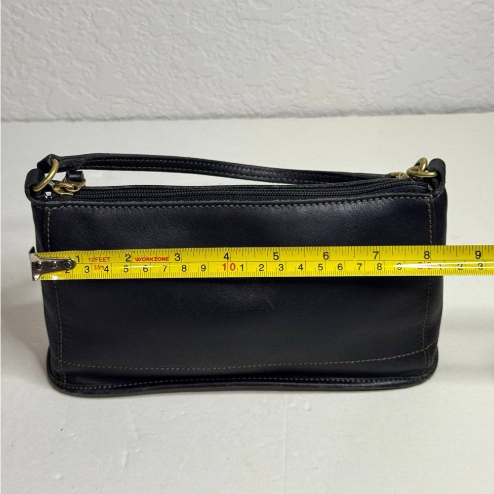 Old Coach 9311 Rare Made In USA Hand Bag Pouch Black Vintage - Picture 8 of 12